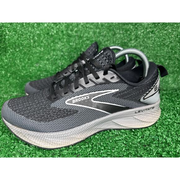 Brooks Women’s Levitate 6 Neutral Running Shoe Black Pearl White Size 8 - Picture 4 of 8